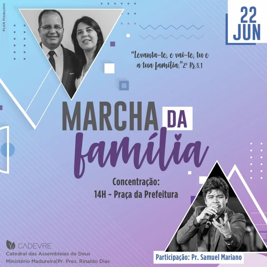 Marcha da Família acontece neste sábado em Volta Redonda