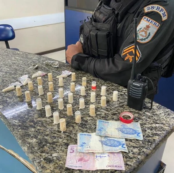PM prende mais um por tráfico de droga no Loteamento em Barra Mansa