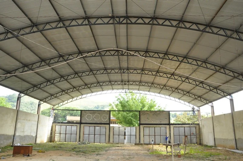 Prefeito Ednardo Barbosa anuncia retomada das obras do ginásio poliesportivo do Parque Maíra